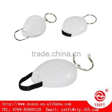white retractable yoyo badge holder with color lanyard for kids and business