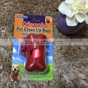 durable dog poop bag dispenser and disposable refills