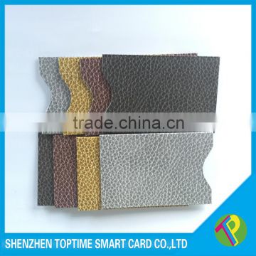 RFID blocking sleeve for card protect