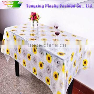 colorful pvc tablecloth in roll
