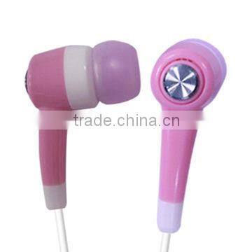 stereo in ear MP3 earphone and headphone