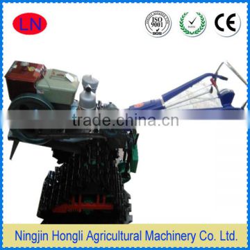 agriculture machinery hand track tractor with rubber coating