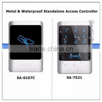 IP65 Waterproof Metal Touch Screen Standalone Access Controller