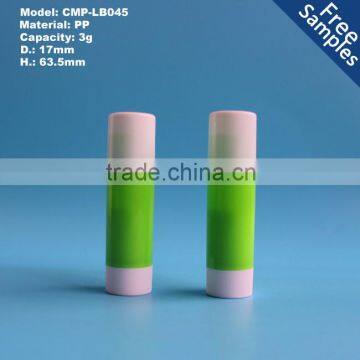 3g cosmetic lip stick tube,3ml lip balm case