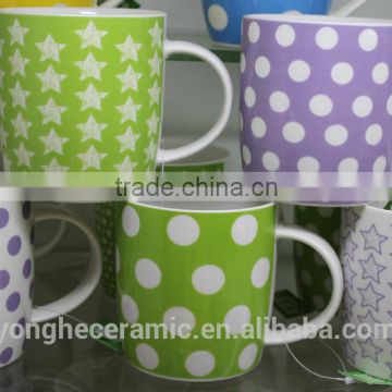 Hot sale cheap new bone china mug