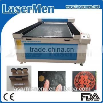 Jinan fabric leather clothing laser cutting machine LM-1325