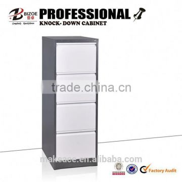 Office filing system white metal file cabinet