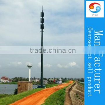 GSM single tube types of communication towers
