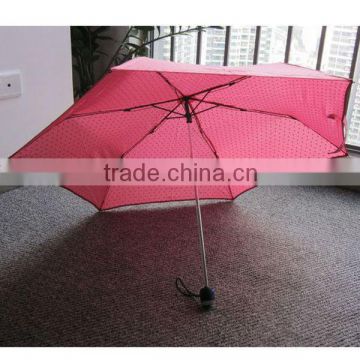 2014 pink handle led light umbrella