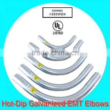 emt 90 degree elbow manufacturer with ul approval