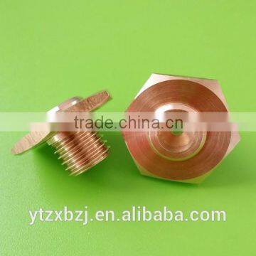 brass threaded cap fitting (factory direct sale)