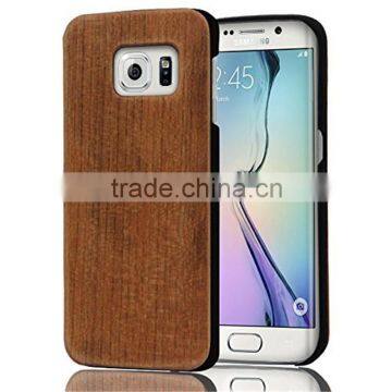 Mobile Phone Housing PC+ Cherry Wood For Samsung Galaxy S6 Cover for Galaxy S6 Case for S6 Case