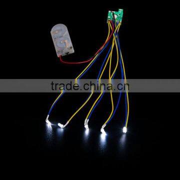 high-capacity battery cable led shoes upper light