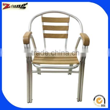 outdoor aluminum wooden chair furnitureZT-1042C