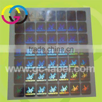 Guangzhou factory sheet matte paper label self-adhesive label stickers