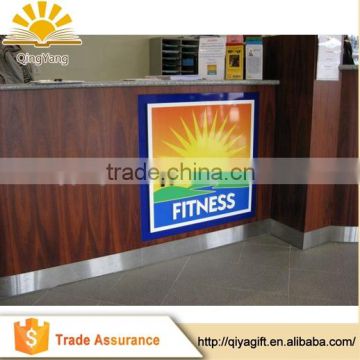 promotional hotel self adhesive plastic sign board