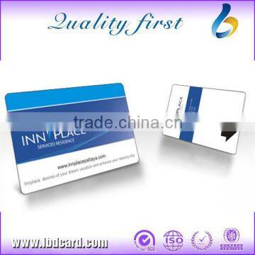 Cheap Price High Quality Credit Card Size CR80 Signature Panel PVC Card