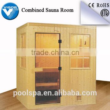 2015 New Winter Dry Steam Sauna with 8000W Stove for sale