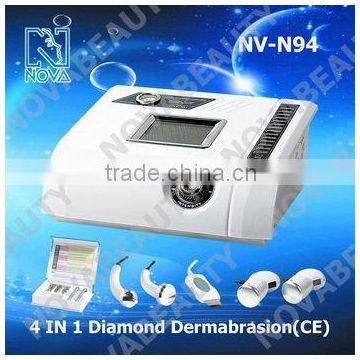 equipment from china for the small business N94 4IN1 micro dermabrasion machine with ultrasound and cold&hot treatment