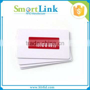 bulk blank magnetic rfid cards rfid preprinted card,125Khz/13.56Mhz rfid standar card for access control