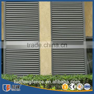 Factory direct price metal french shutters interior