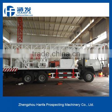 HFT350B truck mounted water well drilling rig machine