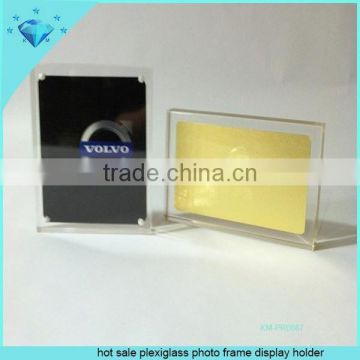 Hot sale plexiglass photo frame display holder