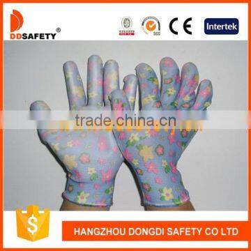 DDSAFETY Cheapest Hot Selling PU Garden Glove Working Gloves