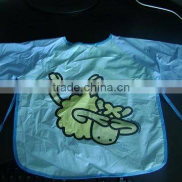 customized logo plastic kids apron