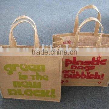 jute shopping bag