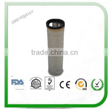 Industrial dust collection Aramid filter bag for steel plant cement plant/Dust collection high temperature Nomex/pps filter bag