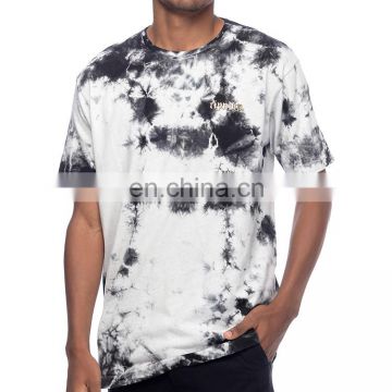 Healy 100% combed cotton fashion round neck embroidery logo designs men t-shirt print