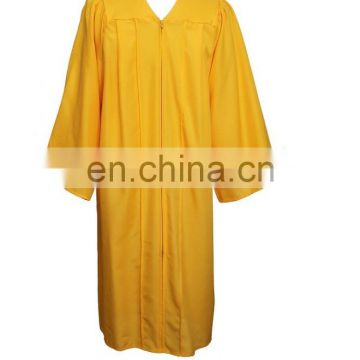 Wholesale Gold Graduation Gown For University/School