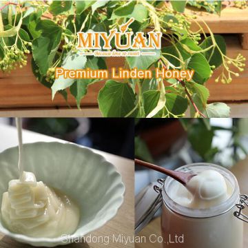China Linden honey pure raw lime honey in bulk