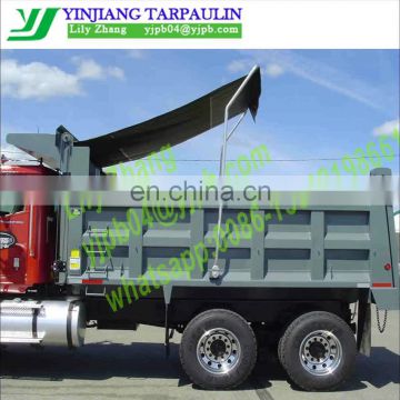 mesh Tarps system for dump truck beds and trailers