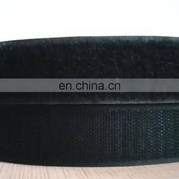 Wide thin hook and loop tape roll fabric display hook&loop