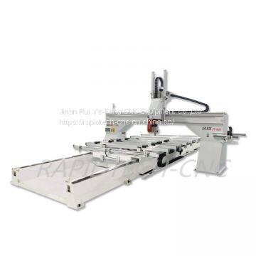 Chinese famous 2000*4000 3d milling machine ATC 5 axis cnc router machine with 10KW