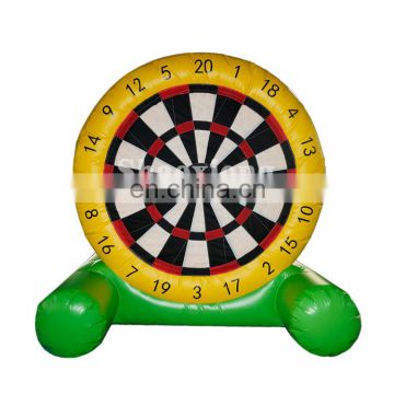 Funny Outdoor Interactive Games Round Giants Inflatable Sticky Football Dart Board Inflatable Dartboard