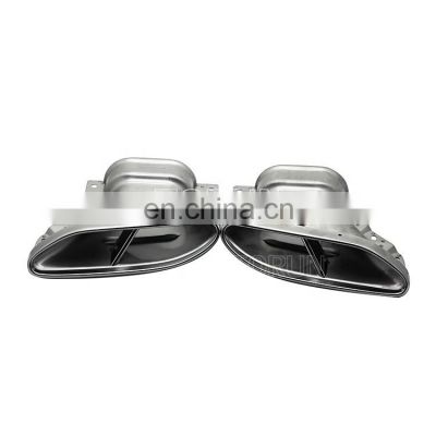 New style Universal Exhaust Muffler Tips For Mercedes 18 S Class W222 Maybach