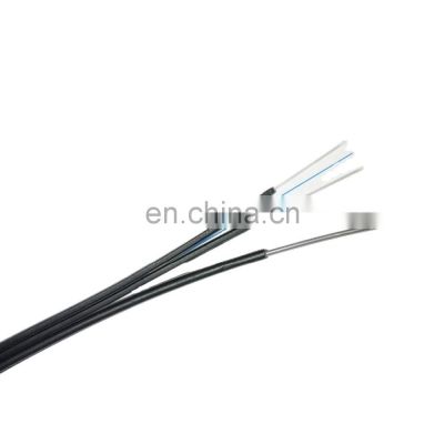 12fiber SM9/125 G.657A steel wire messenger self-supporting Outdoor FTTH  Drop Cable