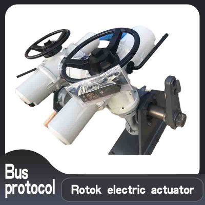 Straight stroke electric actuator  IQ18+VE64/1240FNP  Solar control bus protocol