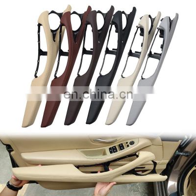 LHD RHD Left Right Driver Interior Door Armrest Leather Outer Frame Support For BMW 5 Series F10 F11 F18 520 523 525 530