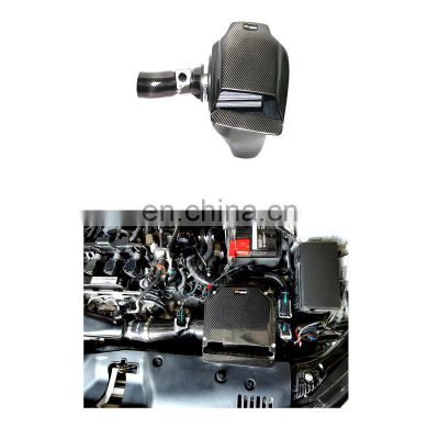 High Performance High Strength Hood Trim Air Inlet Carbon Fiber Engine Intake Kit For Honda Civic 1.5T