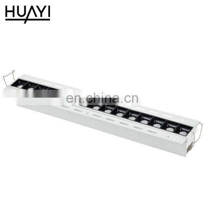 HUAYI New Design Aluminum Cob 10w 20w 30w Indoor Living Room Bedroom Hotel Recessed Mounted Led Spotlight