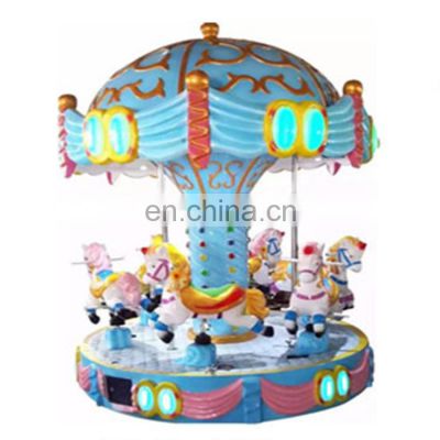 High quality shopping mall electric carousel merry go round playground equipment