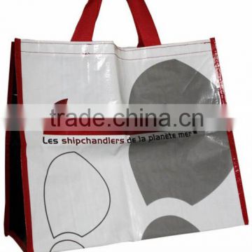 pp woven bag green bag for supermarket carry