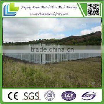 in-ground and bolt-down posts china supplier durable Trident Palisade Fencing