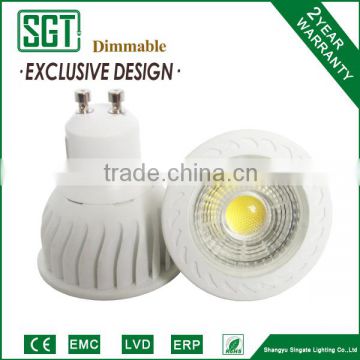 5w 6w 7w led dimmable bulbs led spot light
