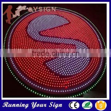 factory price punching holes exposed led changeable led letter sign