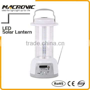 Seal Lead Acid Battery Rechargeable Camping Lantern With MP3 And Radio
